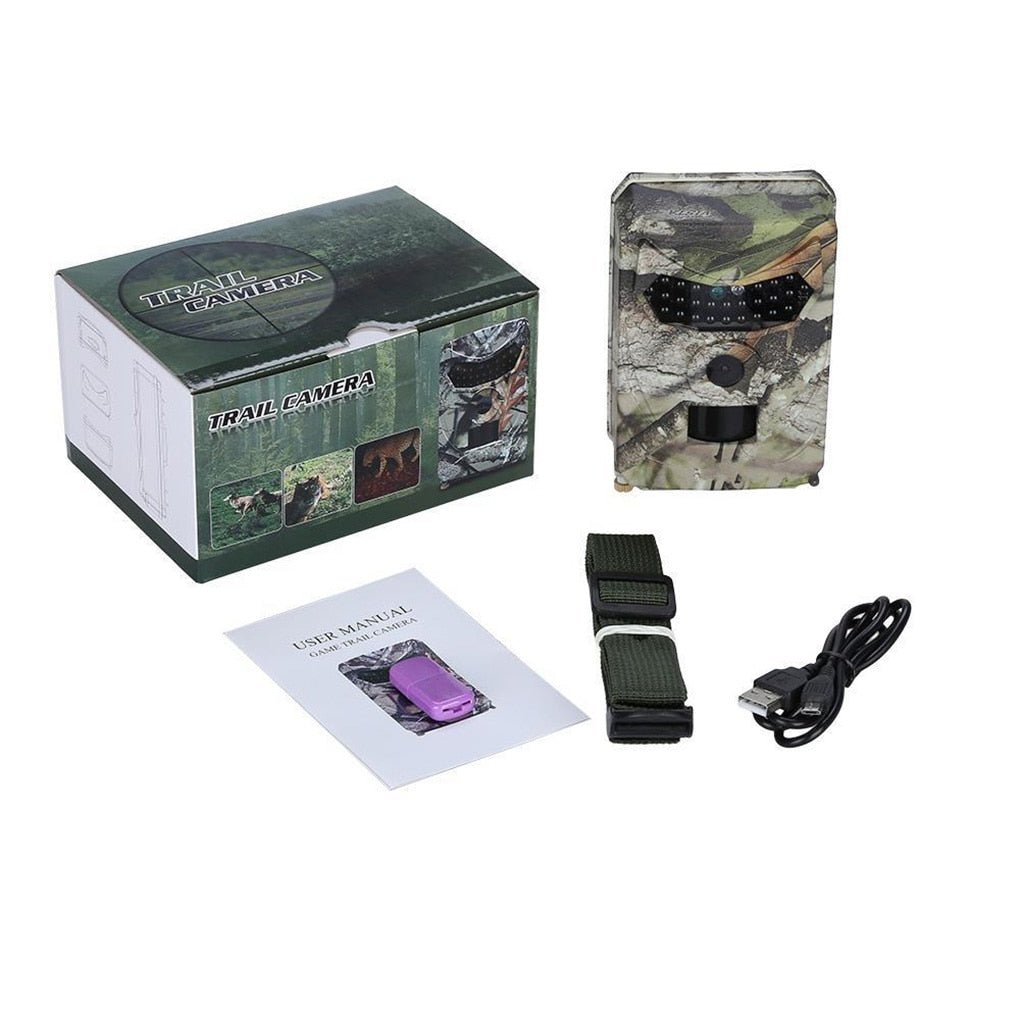 Trail Wildlife Camera 12MP 1080P Night Vision Cellular Mobile Hunting Cameras IP65 Wireless Photo Trap