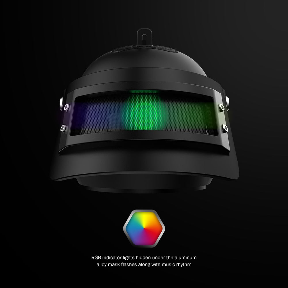 GameSir GB98K Portable Wireless Bluetooth Speaker, Excellent Bass Performance, RGB Indicator Light Perfect Gift for Friends PUBG