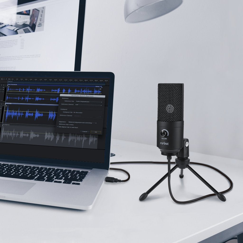 Microphone For Laptop Windows Cardioid Studio Recording Vocals Voice Over,Video-K669