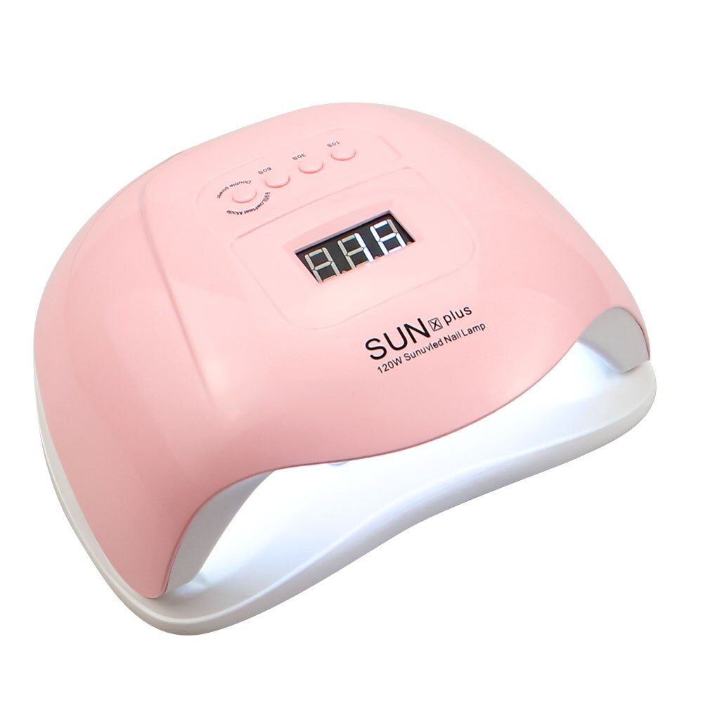 LED Nail Lamp for Gel Nail UV Lamp for Manicure Drying Gel Nail Polish With LCD Nail Dryer 3 Timing Nail Art Lamp