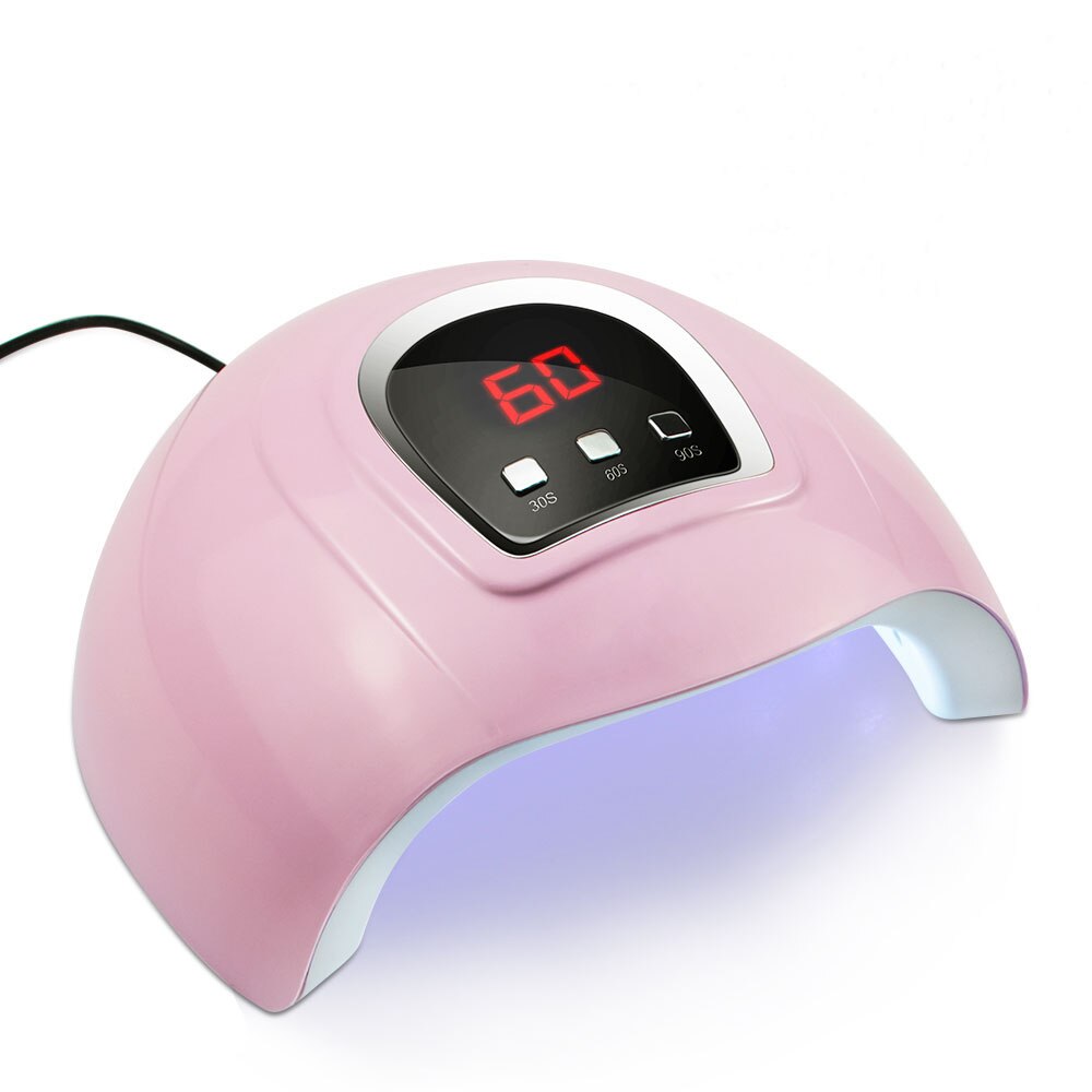 LED Nail Lamp for Gel Nail UV Lamp for Manicure Drying Gel Nail Polish With LCD Nail Dryer 3 Timing Nail Art Lamp
