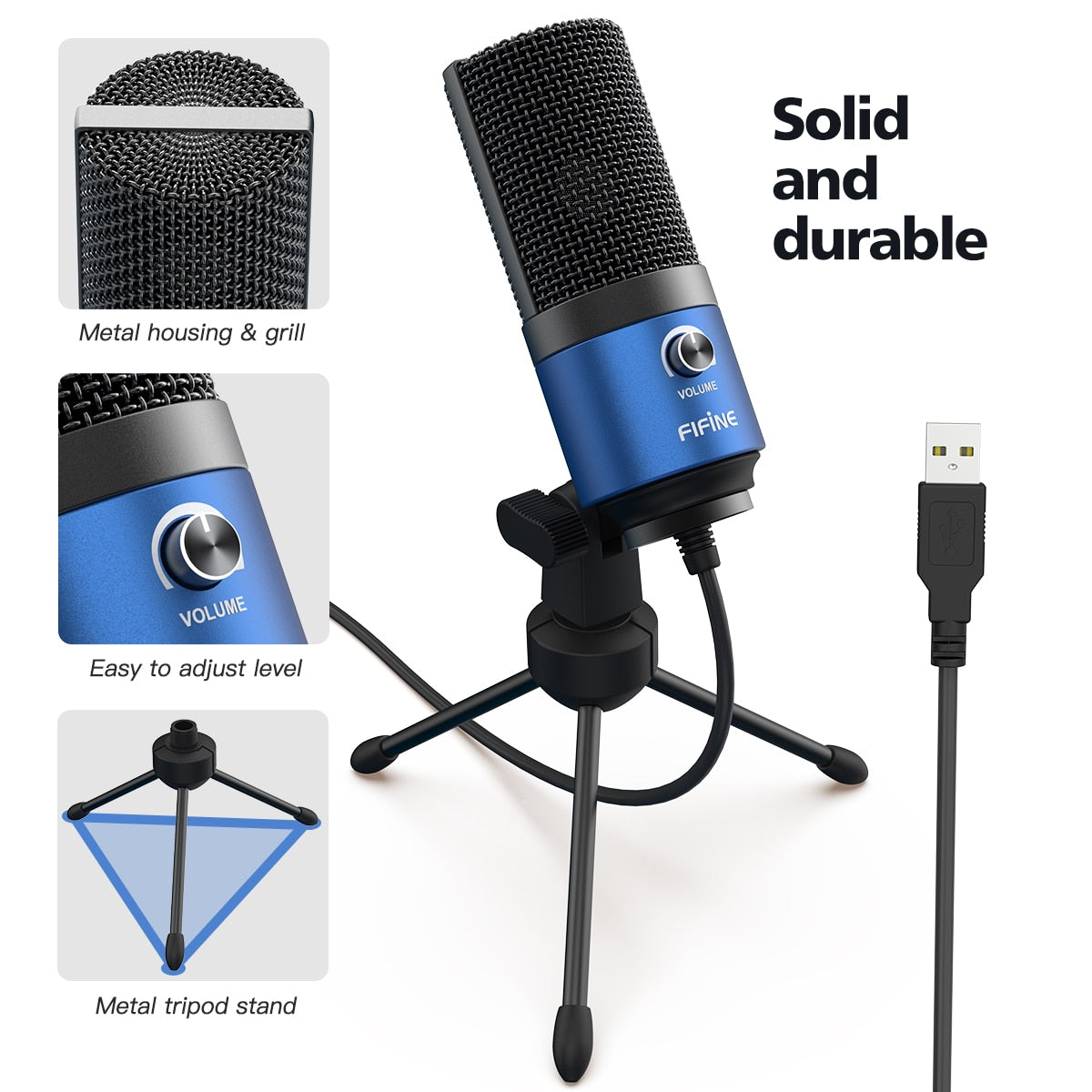 Microphone For Laptop  Windows Cardioid Studio Recording Vocals  Voice Over,Video-K669