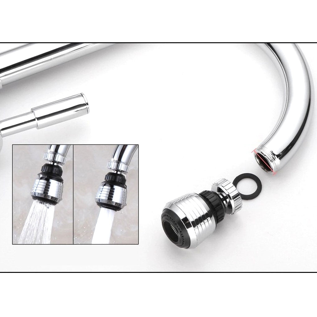 New Hot Kitchen Faucet Shower Head Economizer Filter Water Stream Faucet Pull out Bathroom