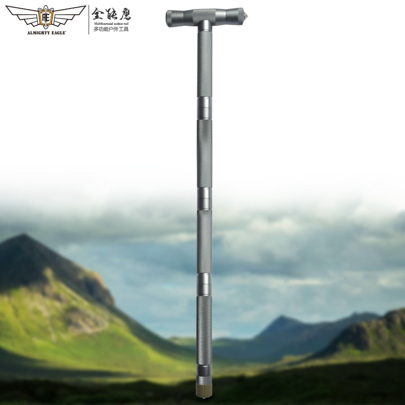 Walking stick Outdoor Defense Tactical Stick Alpenstock Hiking Camping Equipment Multifunctional Sticks