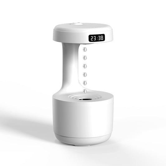 Anti Gravity  Air Humidifier Levitating Water Drops Ultrasonic Cool Mist Maker Fogger USB Rechargeable With LED Display