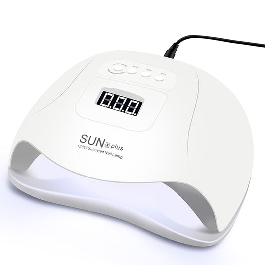 LED Nail Lamp for Gel Nail UV Lamp for Manicure Drying Gel Nail Polish With LCD Nail Dryer 3 Timing Nail Art Lamp
